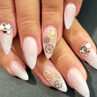 Nude Stiletto Nails To Look Chic Naildesignsjournal