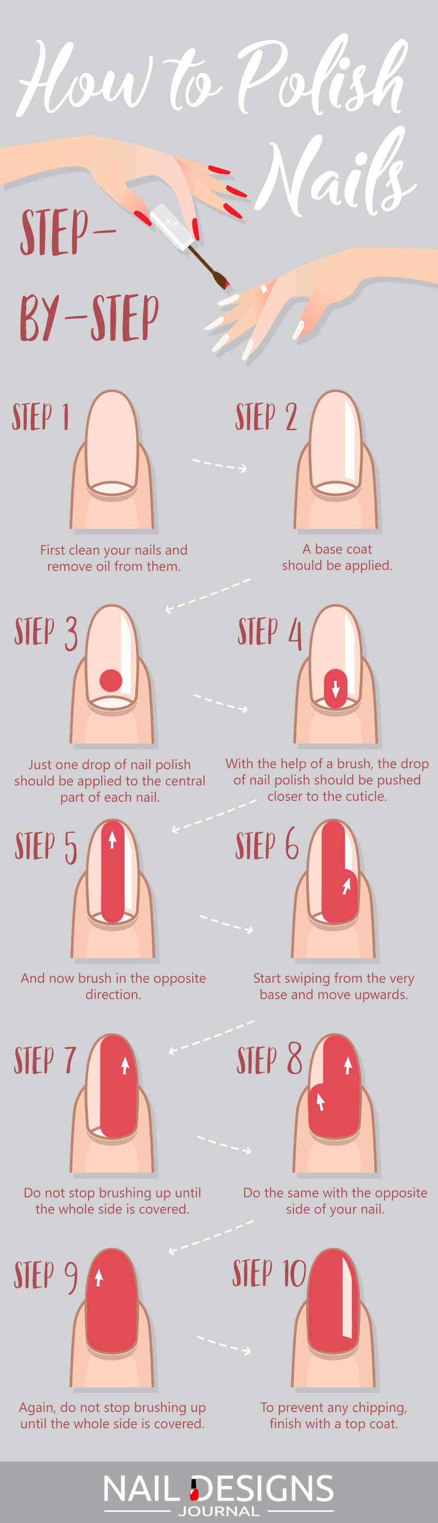 Info How to Polish Nails