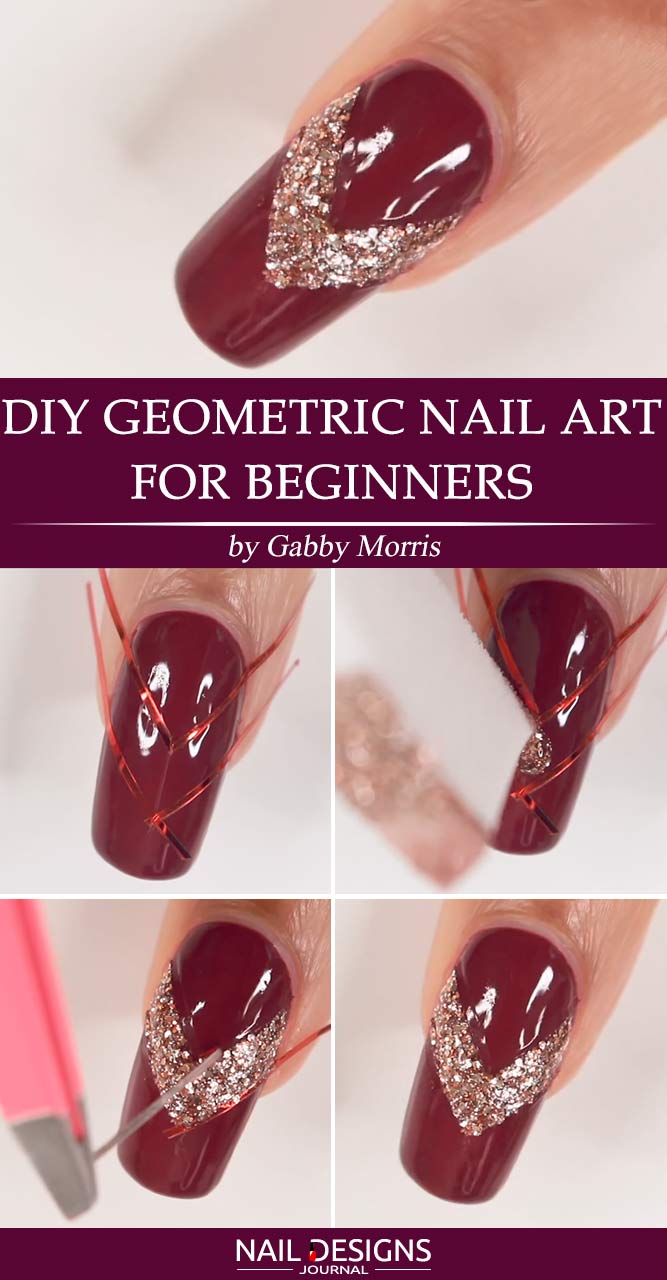 DIY Geometric Nail Art for Beginners