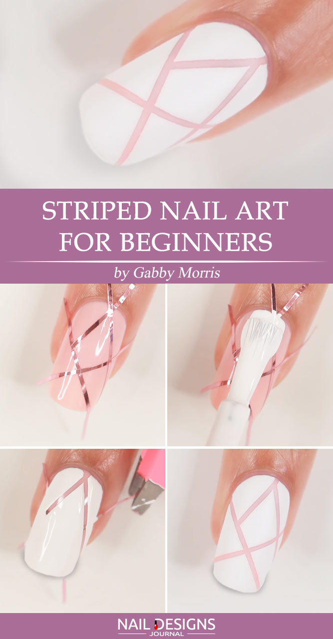 Striped Nail Art for Beginners