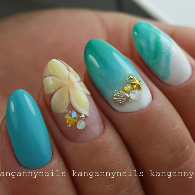 Beach Nail Art for Summer Time picture 2