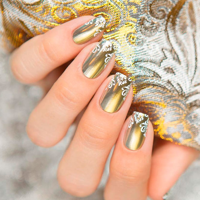 Gold Nail Designs You Will Love picture 1