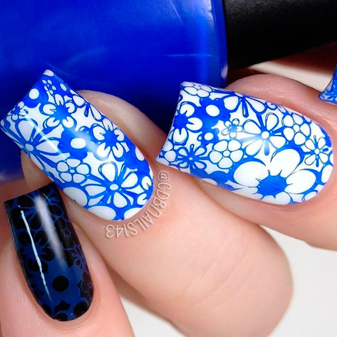Bright Blue Nails to Wear This Summer picture 2