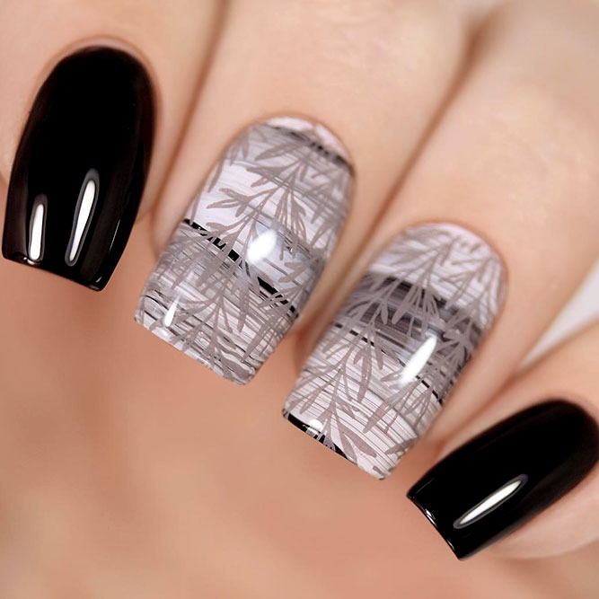 Classic Black With Grey Stamping