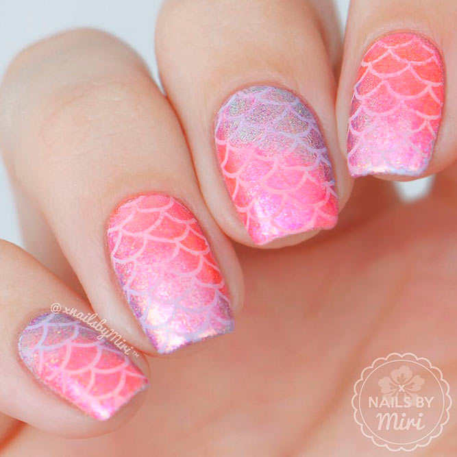 Magic Mermaid Nail Designs For Spring Break picture 1