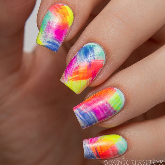 Bright Nail Designs to Finish Summer Look picture 3