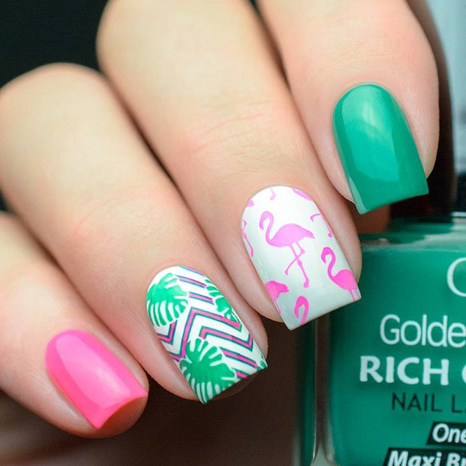 Bright Nail Designs to Finish Summer Look picture 1