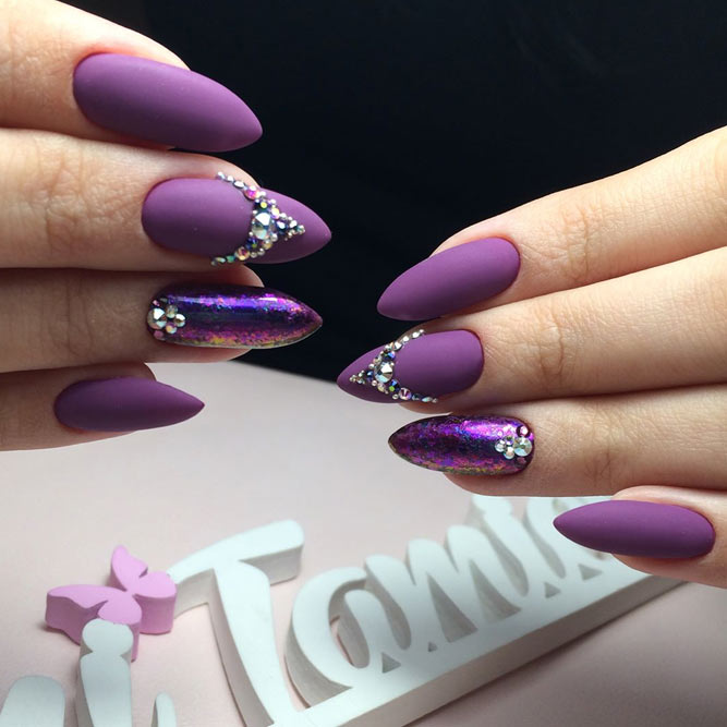 Charming Purple Nail Designs picture 1