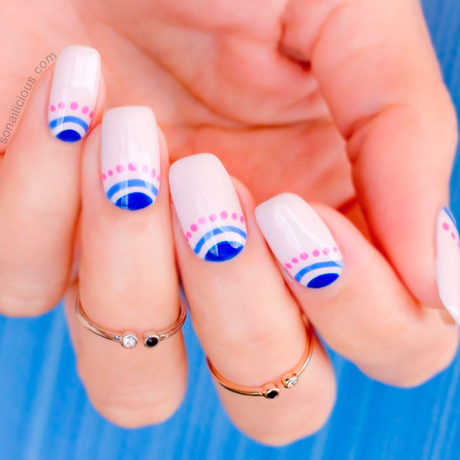 Pretty Reverse French Manicure Designs picture 3