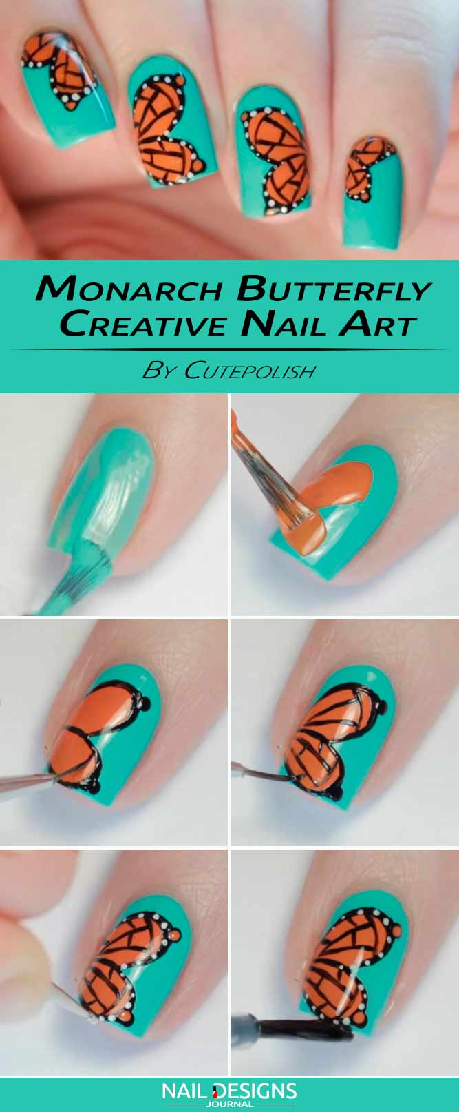 Easy And Creative Nail Design To Try | NailDesignsJournal.com