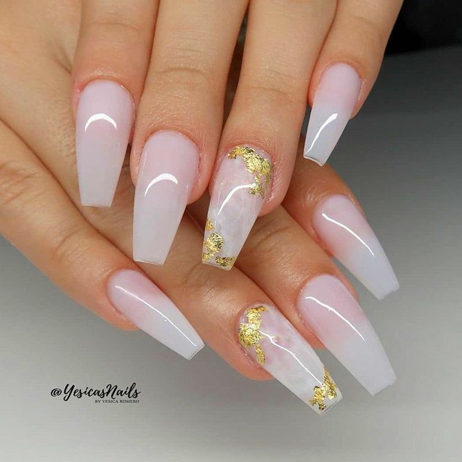 Coffin Nails Ideas For Enchanting Look