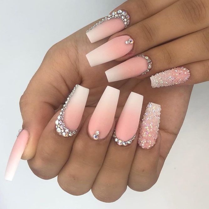 Coffin Nails Ideas For Enchanting Look | NailDesignsJournal.com