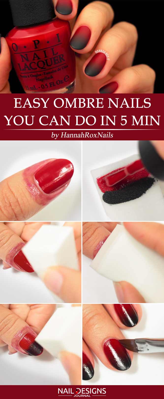 How To Do Ombre Nails (2021 Update) | Naildesignsjournal.com