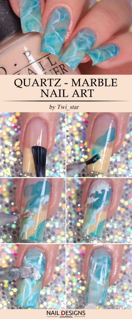 Marble Nails To Every Taste | NailDesignsJournal.com