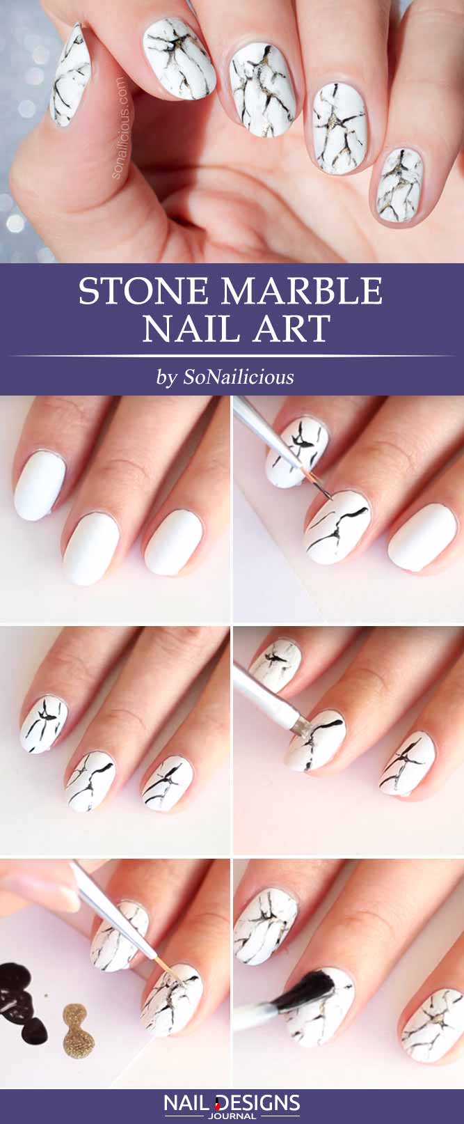 Marble Nails To Every Taste Naildesignsjournal Com