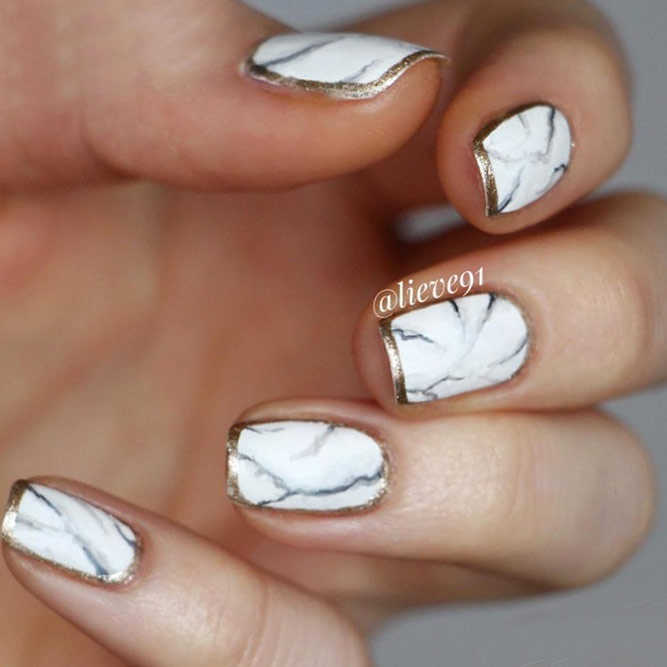 Hand Painted Stone Marble Designs picture 2