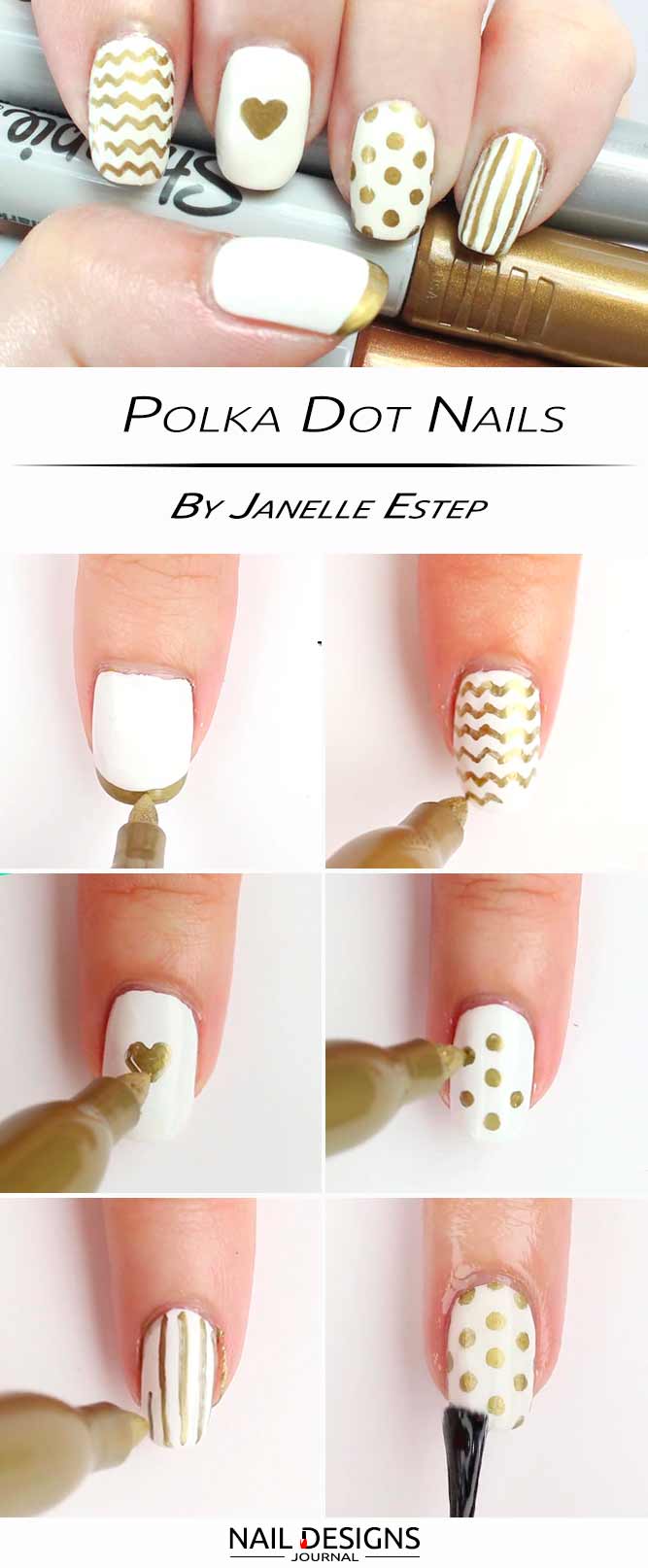 Metallic Nail Art