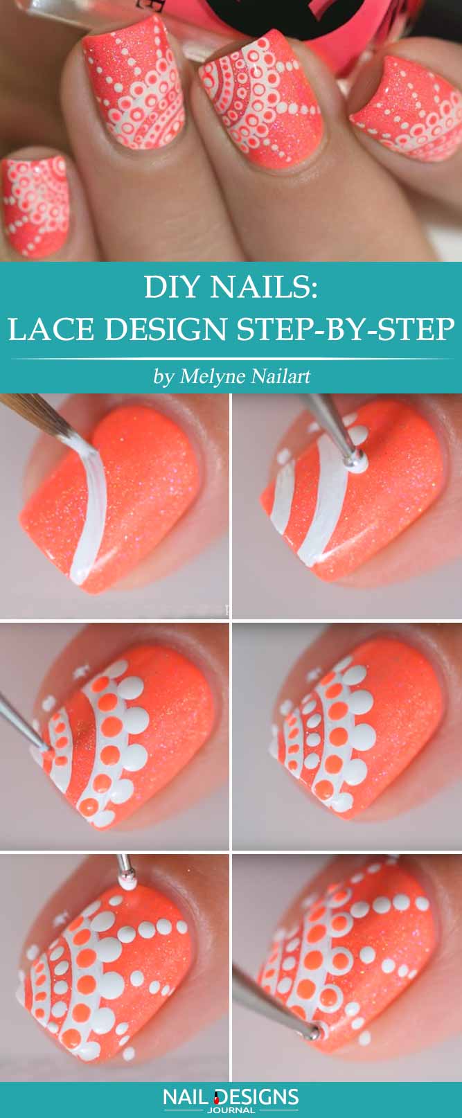 Diy Nail Tips : 41 Simple DIY Nail Art Tutorials to Bunk Salon Visits