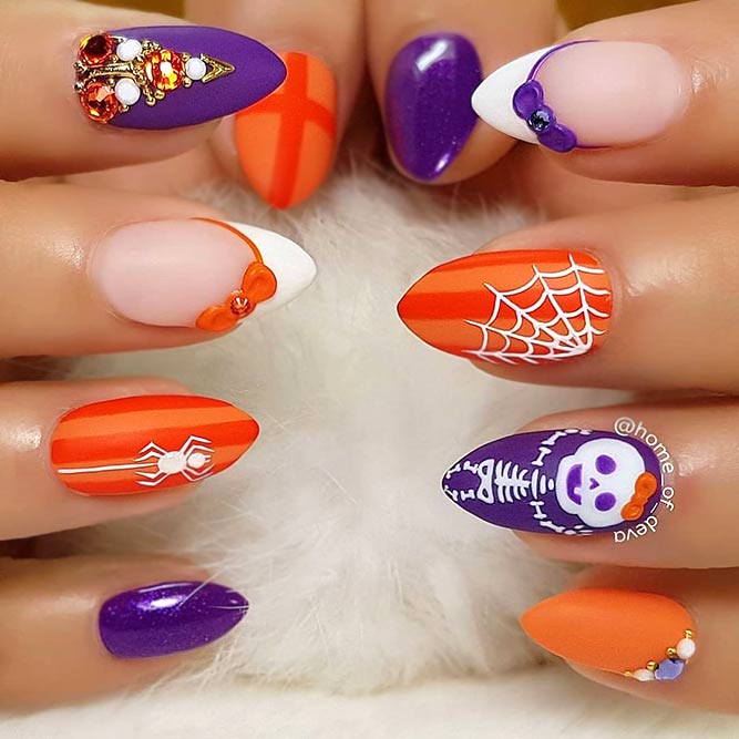 Scary Halloween Nails Designs For Everyone ...