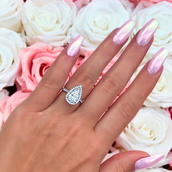 Chrome Coffin Nail Shape picture 2