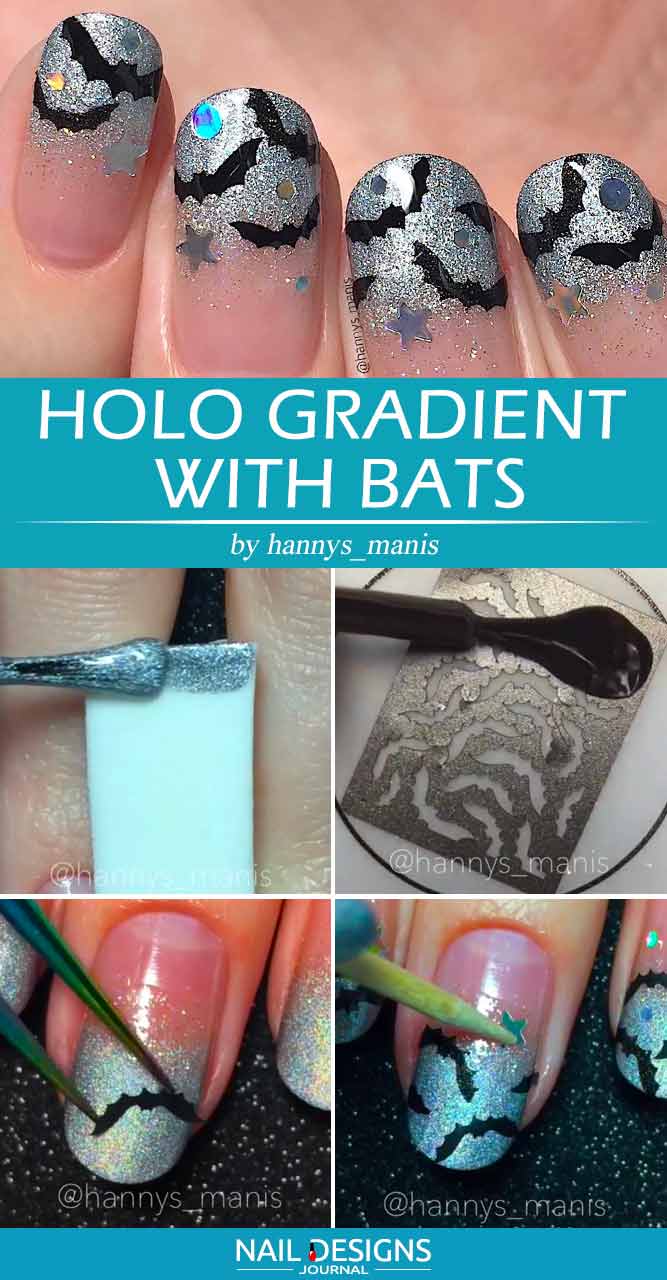 Holo Gradient With Bats