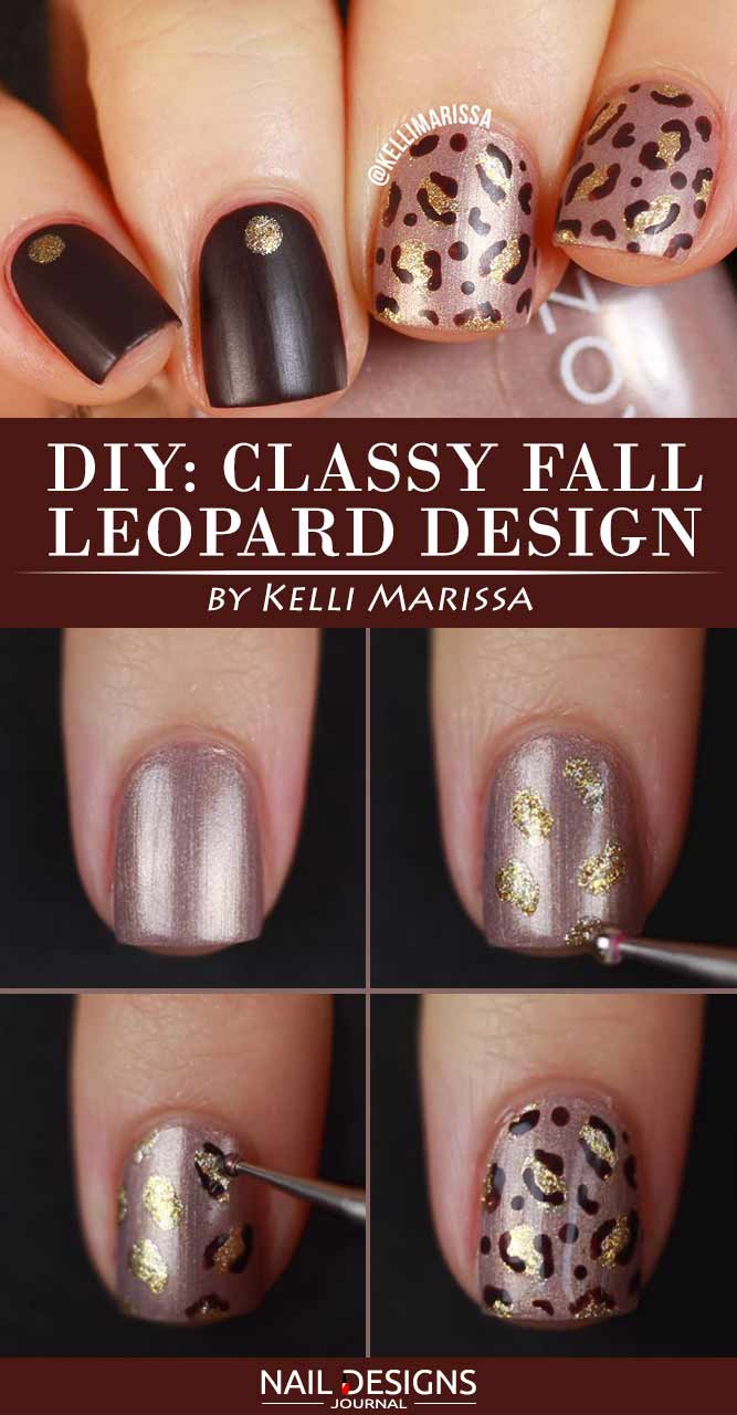 DIY Classy Fall Leopard Design