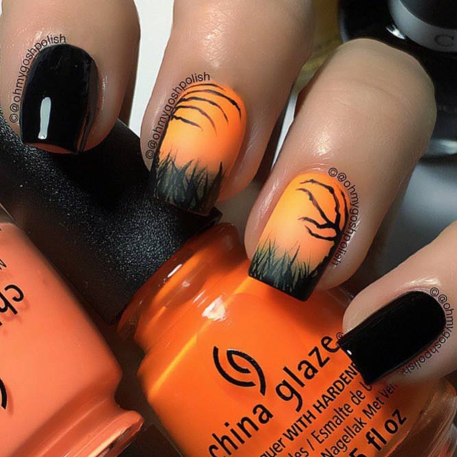 Halloween Mani Spooky Designs picture 1