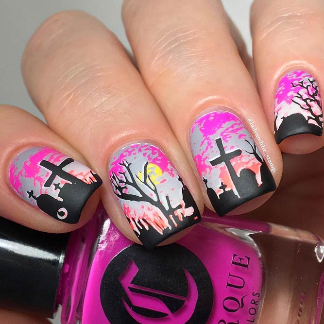 Creative Halloween Nails Ideas picture 2