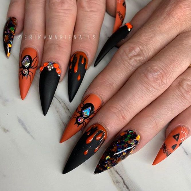 Halloween Mani