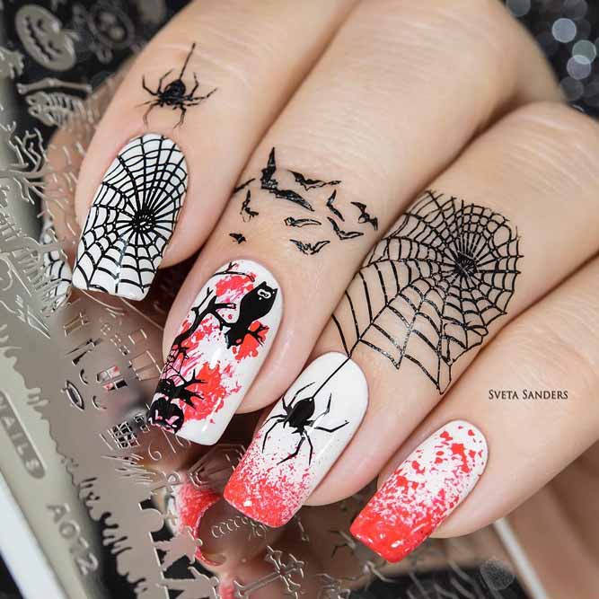 Halloween Mani Spooky Designs picture 2