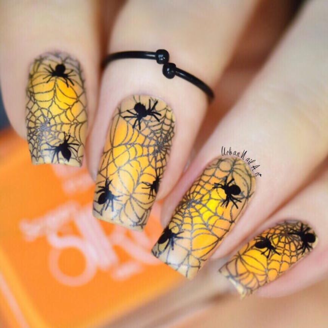 Classic Halloween Nail Art picture 2
