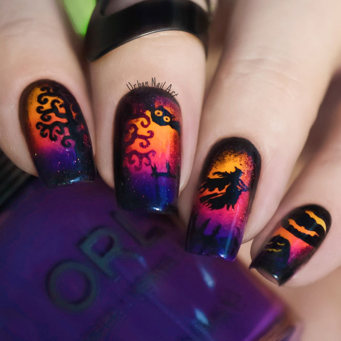 Cute Pumpkins Nail Art picture 3