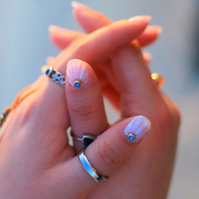 Boho Nails Style for Brides 