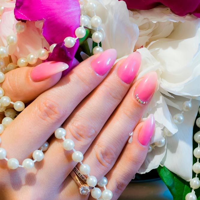 Pink Ombre Wedding Nail Designs When You Want to Look Sweet