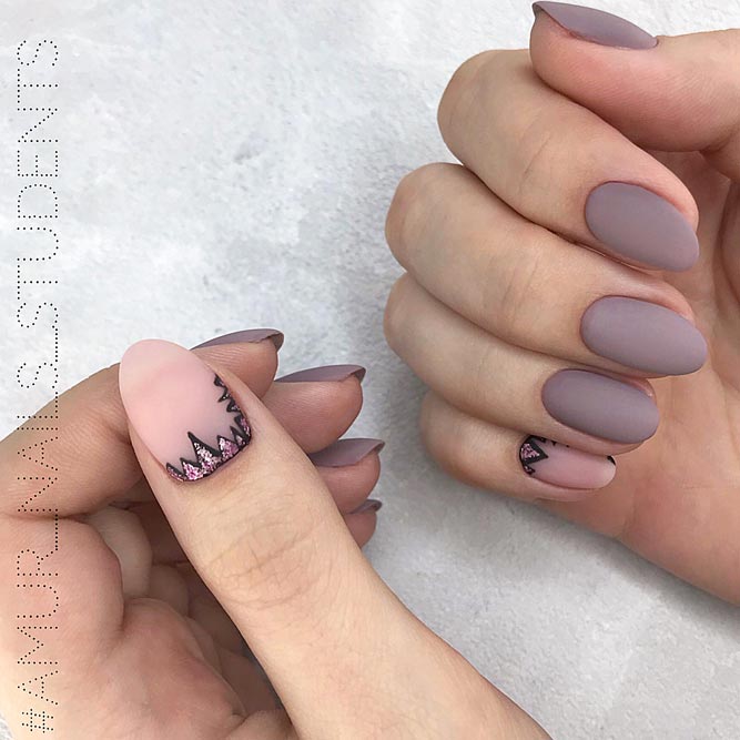 Feminine Lilac Nail Designs picture 2