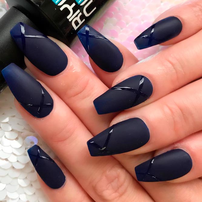 27 Matte Nails Designs To Meet This Fall | NailDesignsJournal.com