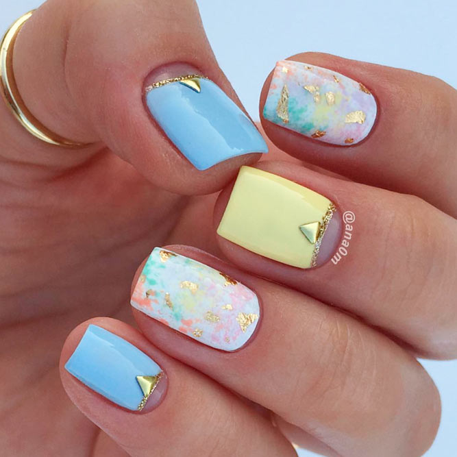 Negative Space Half Moon Manicure picture 1