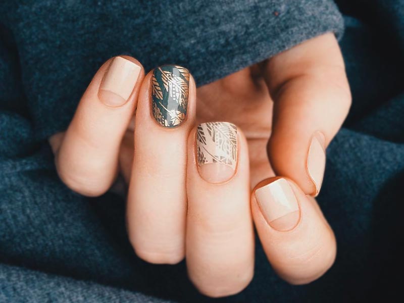 Negative Space Nails Designs Simple Perfection
