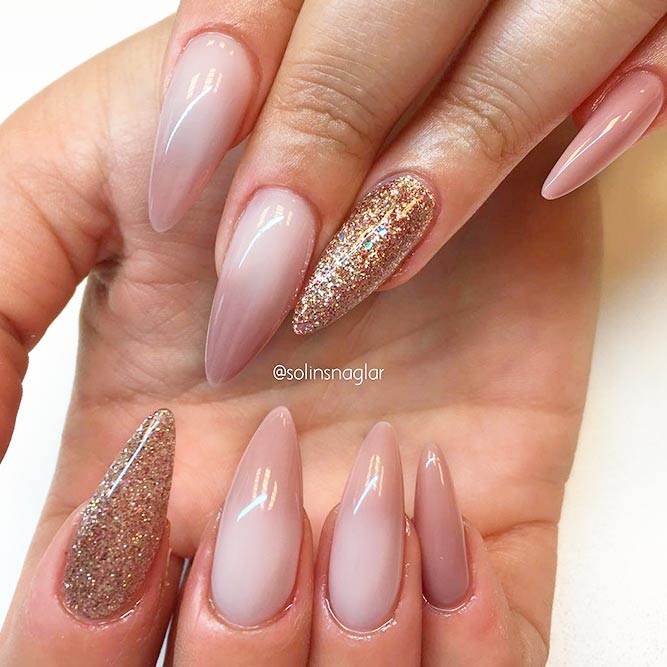 Amazing Pink and Gold Nails Designs picture 3