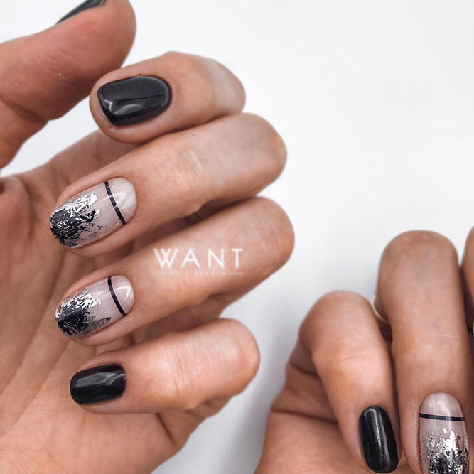 Black Nail Designs - Temu