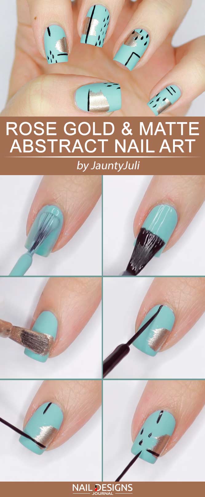 Cute Nails Designs Matte Blue Abstract Art #abstractnails #mattenails #bluenails