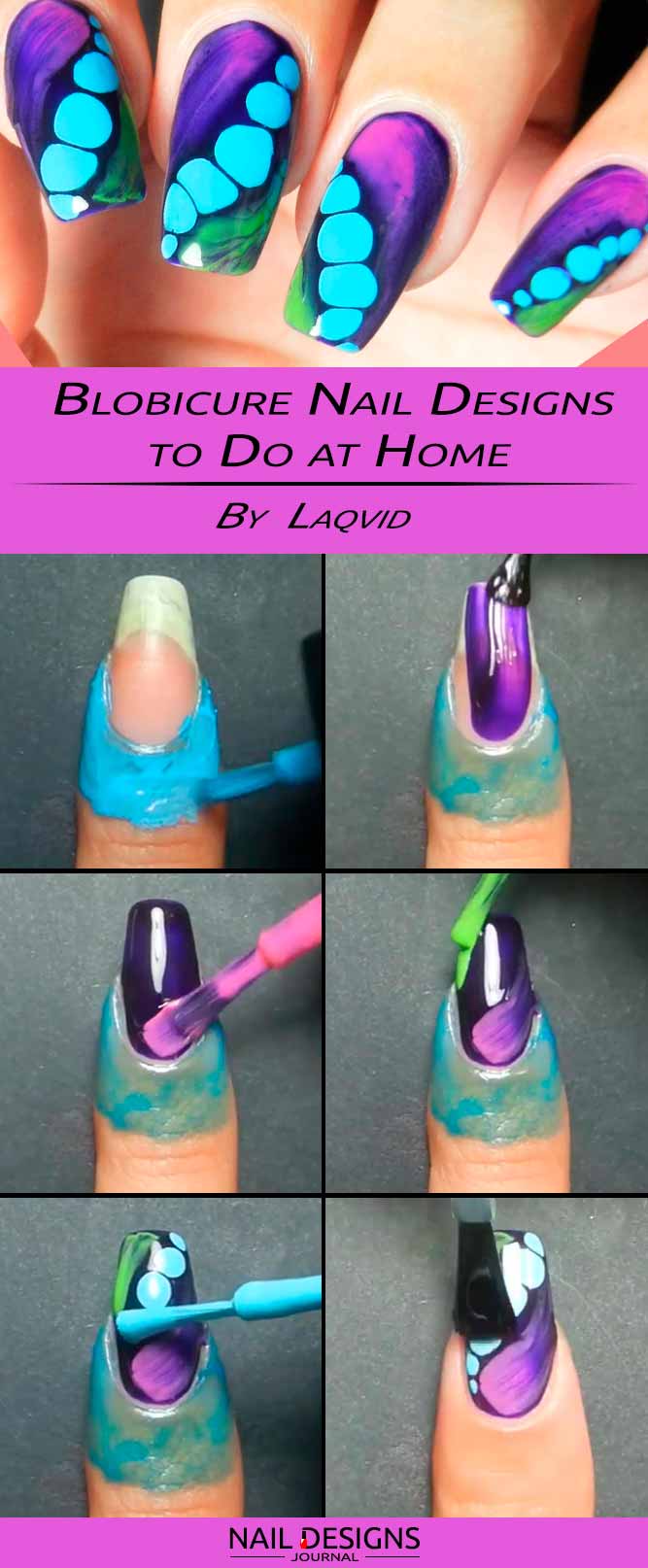 Blobicure Nail Designs