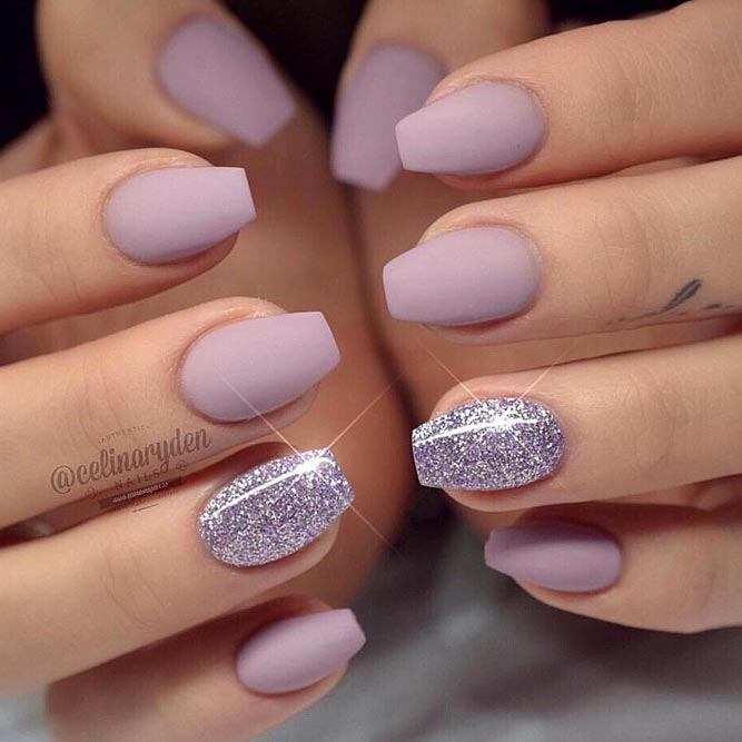 40+ Trendy Short Coffin Nails Design Ideas