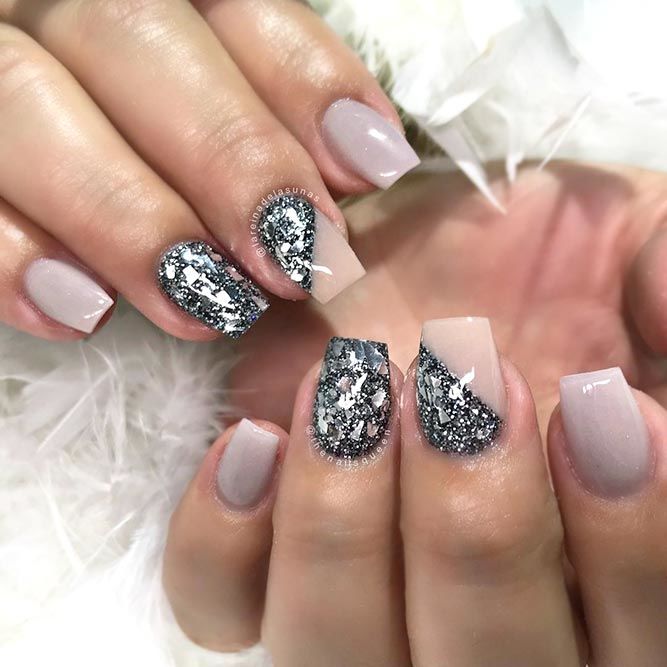 35 Outstanding Short Coffin Nails Design Ideas | NailDesignsJournal.com