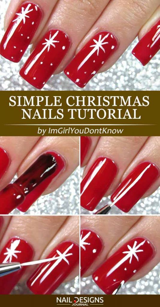 30 Christmas Nail Art Tutorials To Master  NailDesignsJournal.com