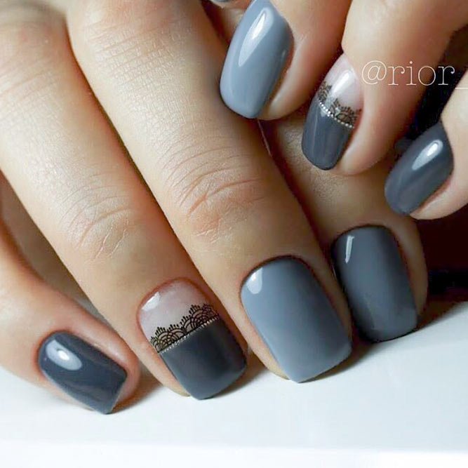 35+ Grey Nails Ideas To Fall In Love With NailDesignsJournal