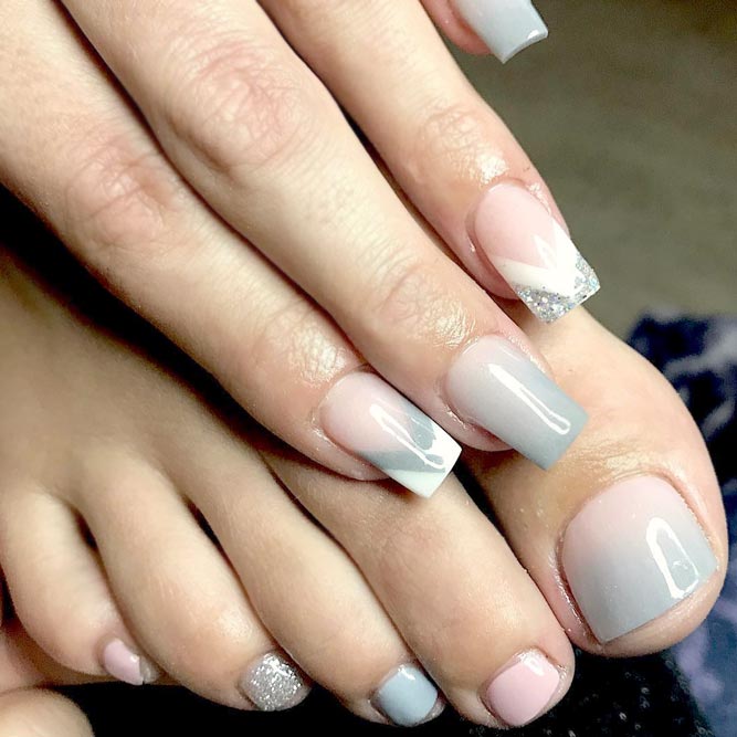 Ombre Manicure And Pedicure Designs picture 2