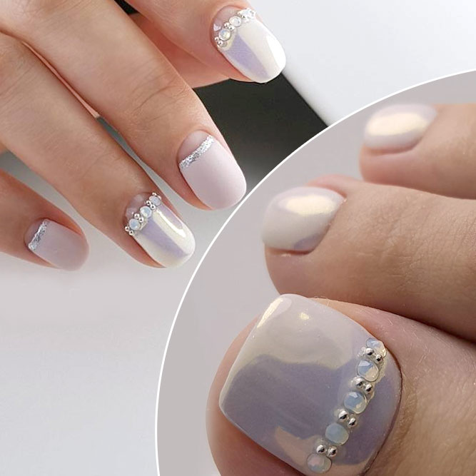 Rhinestones Art For Toes picture 3