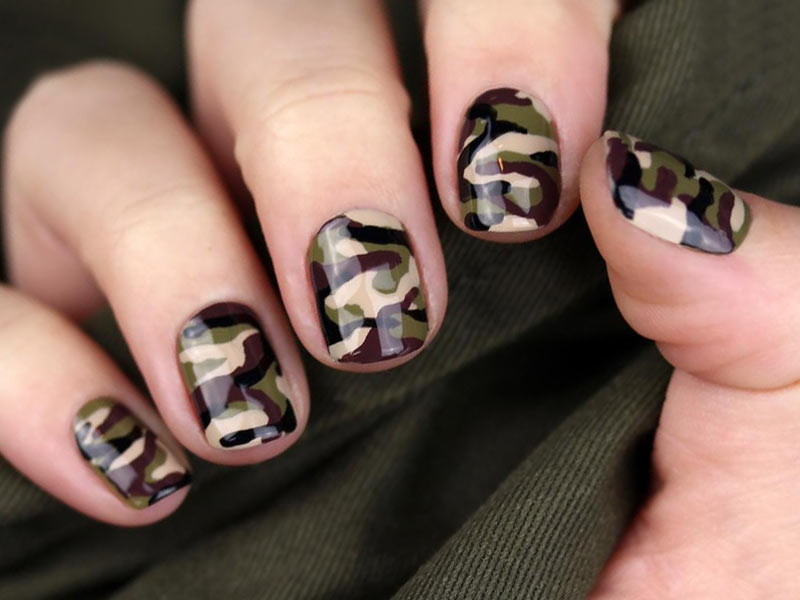 Use The Incredible Power Of Camo Nails Naildesignsjournal