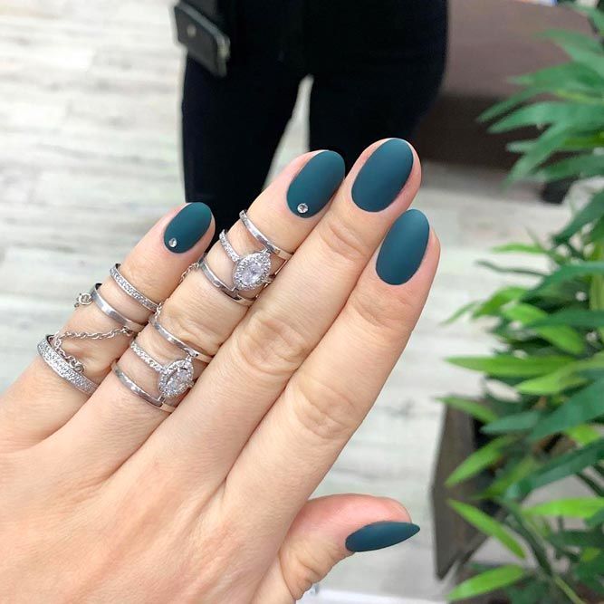 Elegant Turquoise Color With Matte Effect